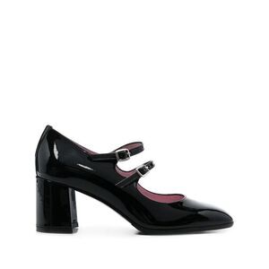 CAREL PARIS Alice Mary Jane Block Heel Pumps Women BLACK